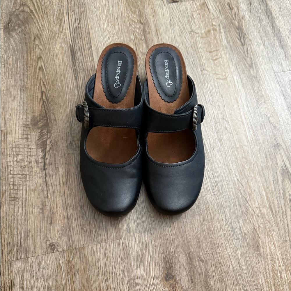 BareTraps • Luna Mary Jane Mules - Picture 5 of 12